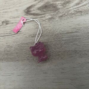 Pink hello kitty Charm Pendant - Cute Glossy Resin